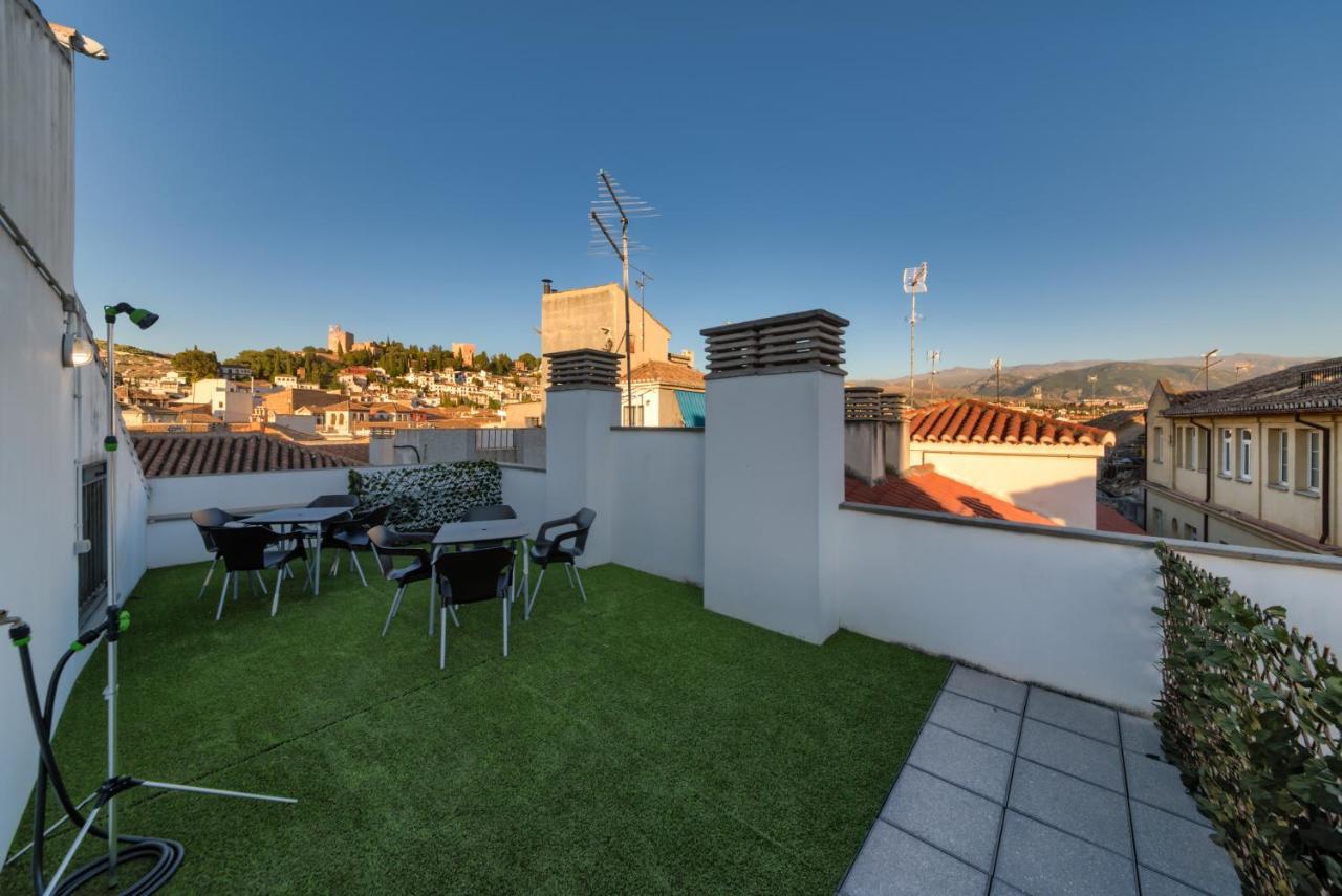 Apartament H2Granada En Centro Terraza-Solarium & Parking Zewnętrze zdjęcie